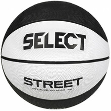Korvpall Select Street 2023, suurus 5, valge/must