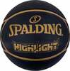 Korvpall Spalding Highlight 84355Z, suurus 7, must/kuldne