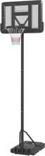 Korvpallilaud alusega Sportnow, 195-370 cm