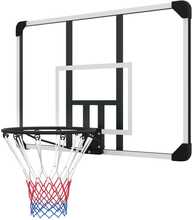 Korvpallilaud koos korviga Sportnow, 113 x 61 x 73 cm, valge