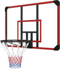Korvpallilaud korviga SportNow, punane, 113 x 61 x 73 cm