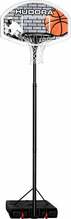 Korvpallilaud alusega Hudora Basketball Stand Pro 71661, must