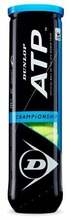 Tennisepallid Dunlop ATP Championship, kollane, 4 tk