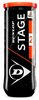 Tenisepallid Dunlop Stage 2 Orange, ITF, 3 tk