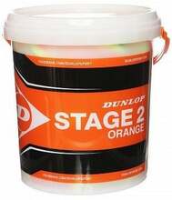 Tennise pallid Dunlop Stage 2, oranžid, 60 tk