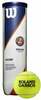 Tennisepallid Wilson Roland Garros Clay Court, kollane, 4 tk