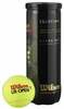 Tennisepallid Wilson US Open, kollased, 3 tk