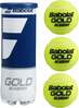 Tennisepallid Babolat Gold Academy, kollane, 3 tk