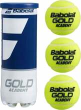 Tennisepallid Babolat Gold Academy, kollane, 3 tk