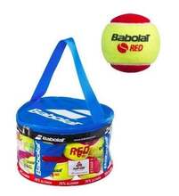 Tenisepallid Babolat Red Felt, punane/kollane, 24 tk
