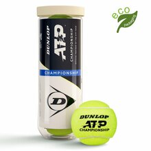 Tennispallid Dunlop Atp Championship, 3 tk, kollane