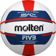 Rannavõrkpall Molten V5B5000 FIVB, sünteetiline nahk, suurus 5