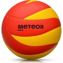 Võrkpall Meteor Nex, suurus 5, punane/kollane