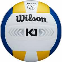 Rannavõrkpalli pall Wilson K1 Silver WTH1895B2XB, suurus 5