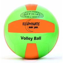 Võrkpall Kanjam Illuminate LED Glow in The Dark, suurus 5, roheline