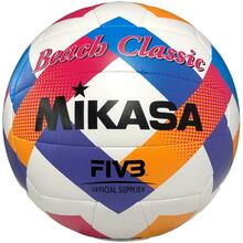 Rannavolle pall Mikasa BV543C-VXA-O, suurus 5, valge/sinine/roosa