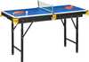 Multifunktsionaalne mängulaud Sportnow, 140 x 63 x 60-80 cm, roheline