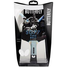 Lauatennisereket Butterfly Timo Boll SG77, must/punane