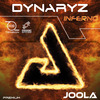 Lauatennise reketi kumm JOOLA Dynaryz Inferno, punane Max+