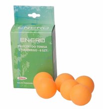 Lauatennise pallid Enero, oranž, 6 tk