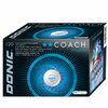 Lauatennise pallid Donic P40+ Coach, 2 star, valge, 120 tk