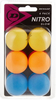Lauatennise pallid Dunlop Nitro Glow, 6 tk