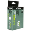 Lauatennise pallid Stiga Master, valge, 6 tk