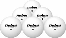 Lauatennise pallid Rebel RBA-4007, valge, 6 tk