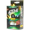 Lauatennise pallid Atemi, valge, 6 tk