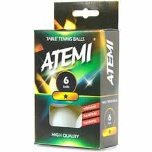 Lauatennise pallid Atemi, valge, 6 tk