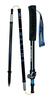 Kepikõnni kepid Masters Trecime Carbon, 110 - 130 cm, must