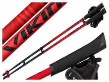 Kepikõnni kepid Viking Pro-Trainer, 110 cm, punane/must