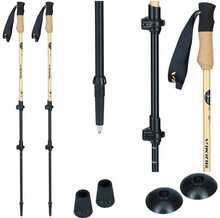 Trekkingu kepid Viking Bamboo Pro, 65 - 135 cm, pruunid