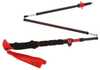 Kepikõnni kepid Viking Spider FS, 130 cm, must/punane