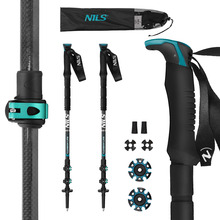 Trekkingukepid Nils Extreme TK8607, 65 - 135 cm, süsinikkiust