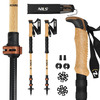 Matkakepid Nils TK8606, 62 - 135 cm, bambus