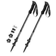 Matkakepid Spokey Zion, 105 - 135 cm, hall/must