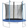 Batuut Patio, 244 cm, sinine, PE turvavõrguga