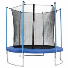 Batuut Patio, 244 cm, sinine, PE turvavõrguga