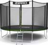 Batuut Zipro 12FT, 374 cm, välise turvavõrguga
