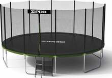 Batuut Zipro Jump Pro, 496 cm, välise võrguga, redeliga