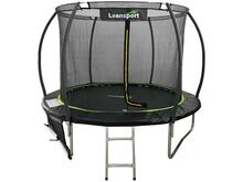 Batuut Lean Sport Max, 305 cm, must/roheline