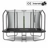 Batuut Zipro Jump Pro Quadro, 366 x 244 cm, turvavõrguga, redeliga