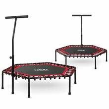 Fitness-batuut Neo-Sport, 127 cm, kuusnurkne, punane