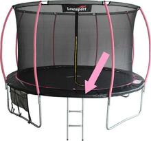 Batuudi vedrukaitse Lean Sport Max, 244 cm, must/roosa