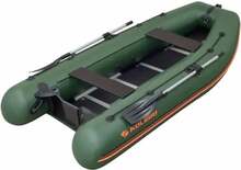 Täispuhutav paat Kolibri KM-400DSL, 400 x 190 cm, roheline