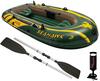 Täispuhutav paat Intex Seahawk 3, 295 x 137 x 43 cm, roheline
