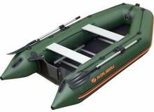Täispuhutav paat Kolibri KM-360D, 360 x 160 cm, roheline