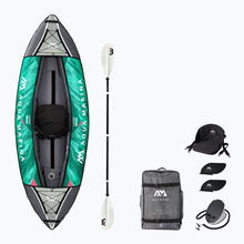 Täispuhutav kajak Aqua Marina Laxo 285, roheline, 285 cm, 1 inimesele