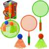 Sulgpallikomplekt Lean Toys 2 reketi ja 2 palliga, 48 cm